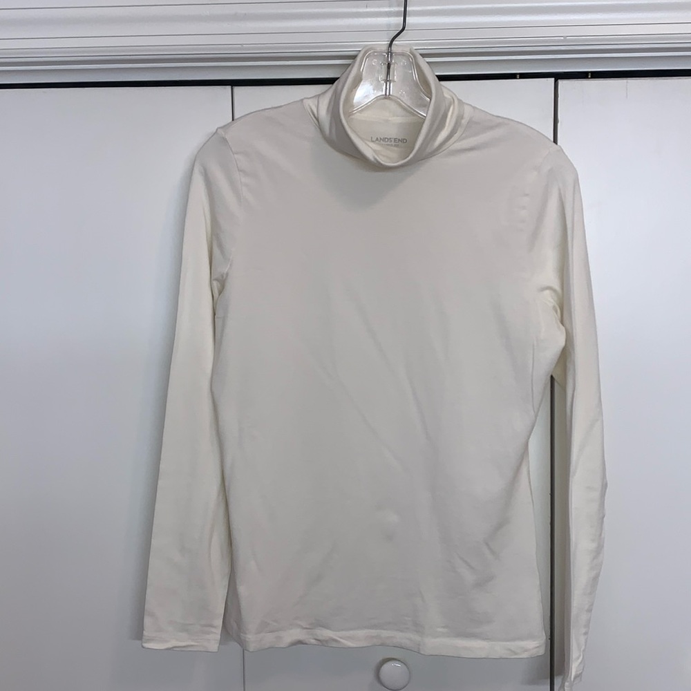 Lands’ End shaped fit turtleneck